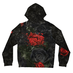 Metal Rose Women’s Full-Zip Hoodie